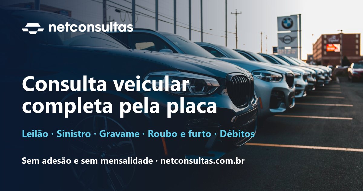 Decodificador de Chassi (VIN) Online | Net Consultas